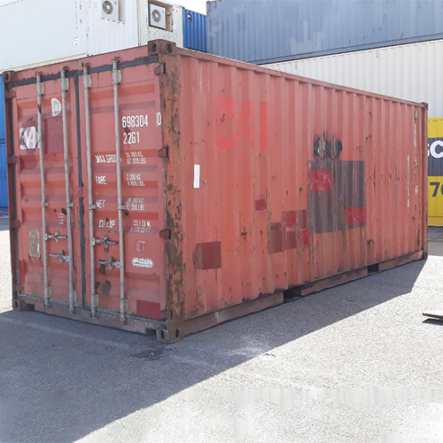 20ft C Grade container in an SCF depot